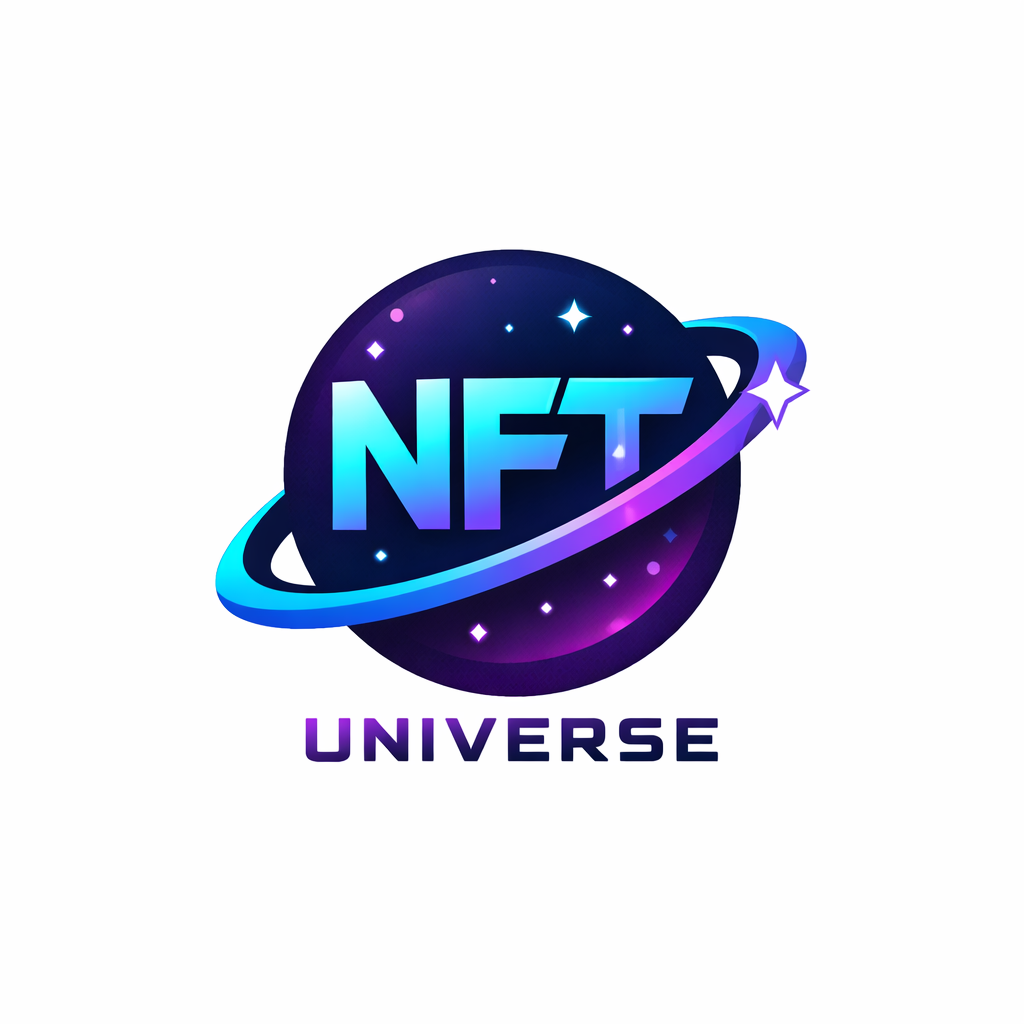 NFT Universe logo – digital NFT marketplace and portfolio