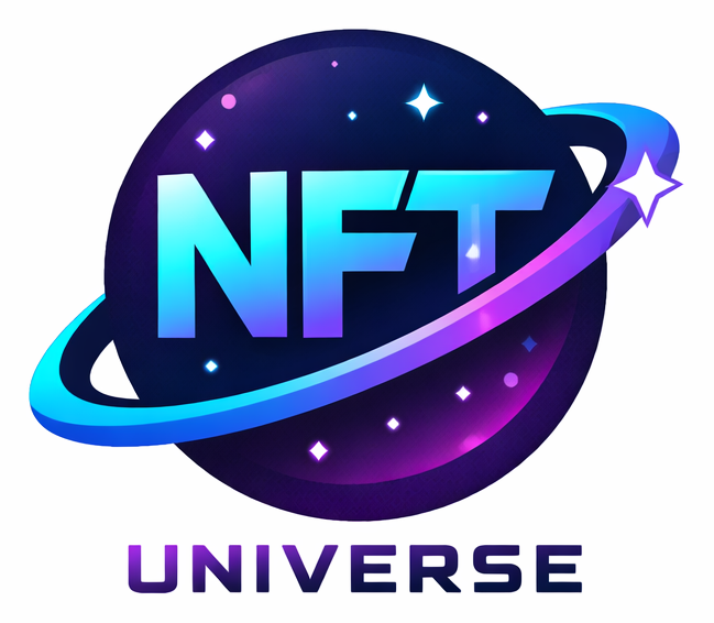 NFT Universe logo – digital NFT marketplace and portfolio