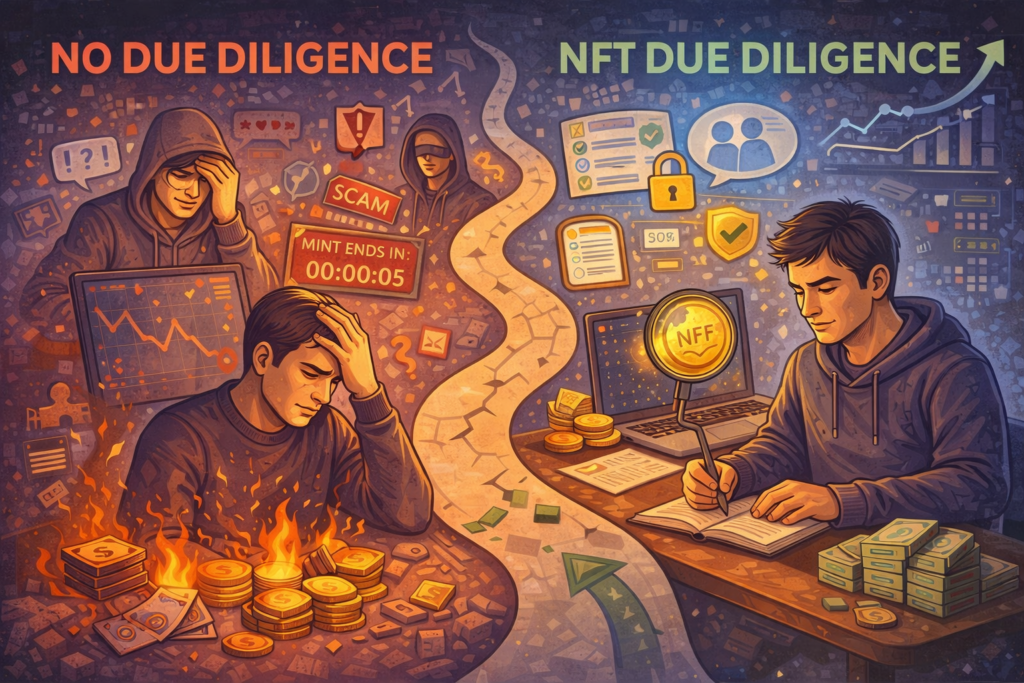 NFT due diligence checklist before buying an NFT