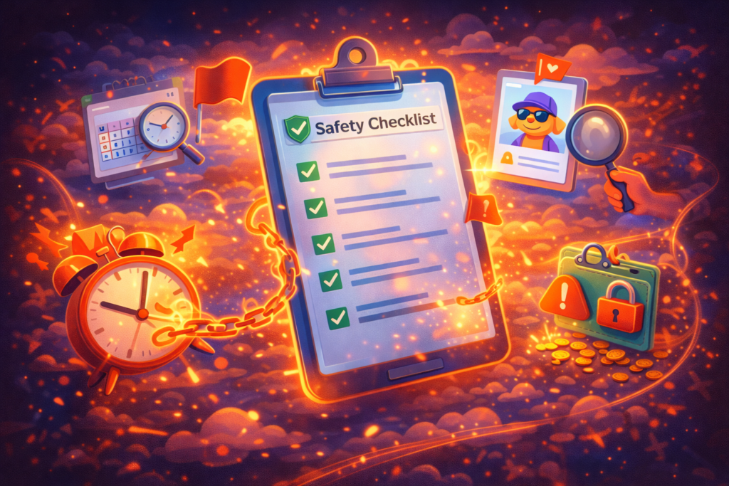 NFT scams to avoid safety checklist