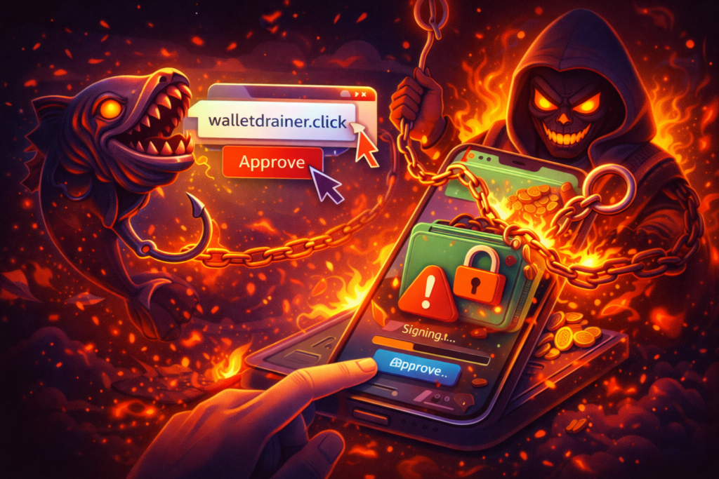 wallet drainer links NFT scam