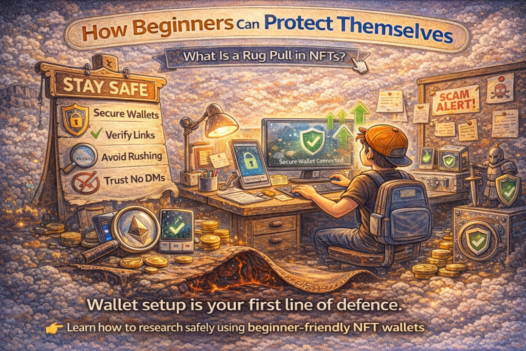 How beginners can protect themselves from NFT scams