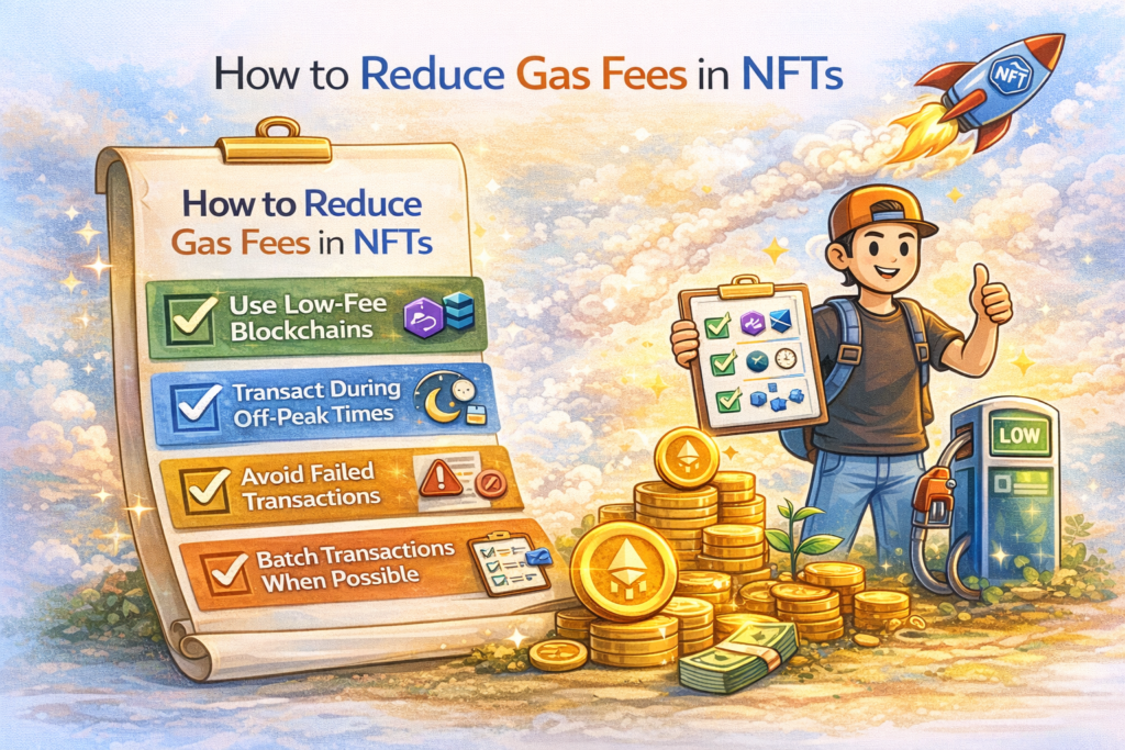 How to reduce gas fees in NFTs