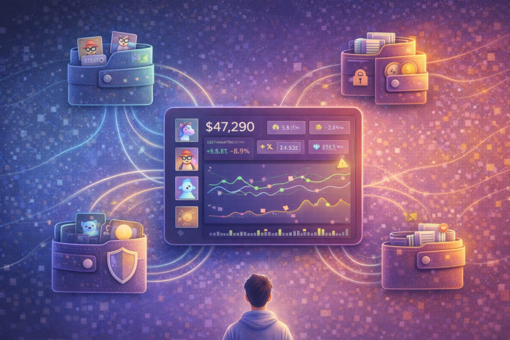 How to track NFTs across multiple wallets