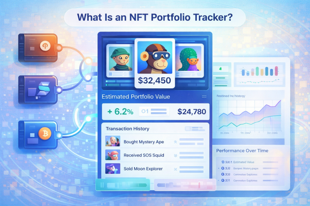 What is an NFT portfolio tracker explained with dashboard example