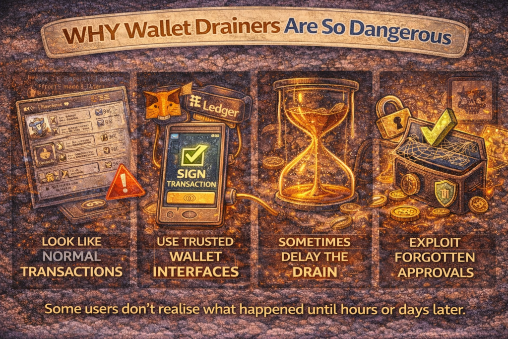 Why wallet drainers are so dangerous in NFTs explained for beginners